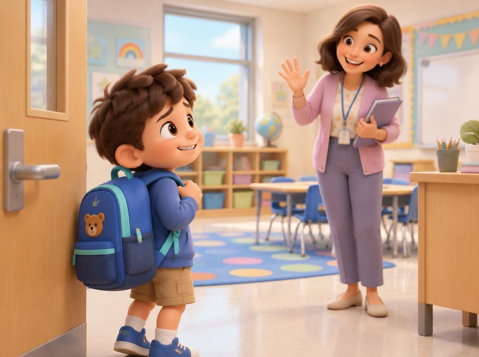 My first day at school